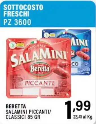 Salamini piccanti Beretta