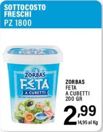 Zorbas Feta a cubetti
