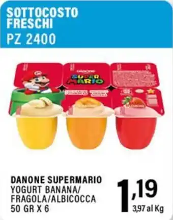Danone Super Mario Yogurt