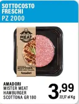 Gecop Amadori Mister Meat Hamburger Scottona offerta