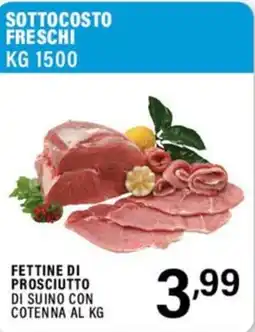 Gecop Fettine di prosciutto di suino con cotenna offerta
