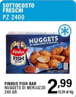 Gecop Findus Fish Bar Nuggets di merluzzo offerta