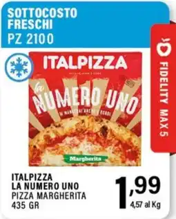 Gecop Italpizza la numero uno pizza margherita offerta