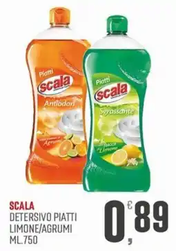 Marketpiù Scala detersivo piatti limone offerta
