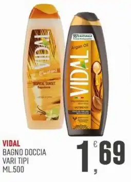 Marketpiù Vidal bagno doccia vari tipi offerta