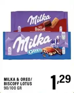 Gecop Milka & Oreo/ Biscoff Lotus offerta