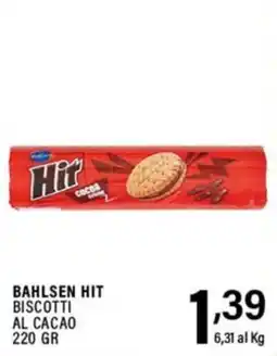 Gecop Bahlsen Hit biscotti al cacao offerta