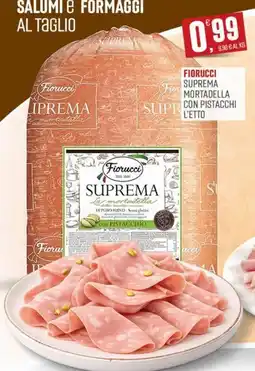 Marketpiù Fiorucci Suprema Mortadella con Pistacchio offerta