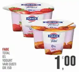 Marketpiù FAGE Total 0% yogurt offerta
