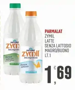 Marketpiù Parmalat Zymil latte senza lattosio offerta