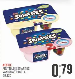Marketpiù Nestlé Fruttolo e Smarties offerta