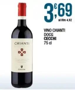 Sidis mini Vino Chianti DOCG Cecchi offerta