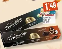 Marketpiù O'Sarracino torrone vari tipi offerta