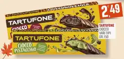 Marketpiù Tartufone Ciocco Pistacchio offerta