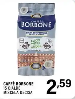 Gecop Caffè Borbone Miscela Decisa offerta