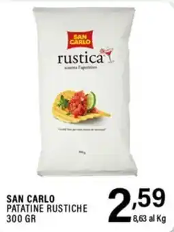 Gecop San Carlo patatine rustiche offerta