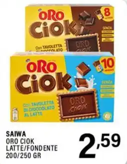 Gecop Oro Ciok Latte/Fondente offerta