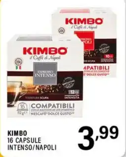 Gecop Kimbo capsule espresso intenso offerta