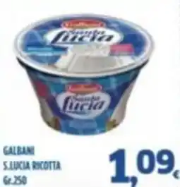 Orizzonte Supermercati Galbani Santa Lucia Ricotta offerta