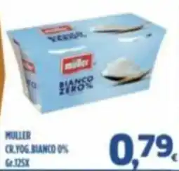 Orizzonte Supermercati Muller yogurt bianco 0% offerta