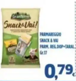 Orizzonte Supermercati Snack & Vai! Parmareggio offerta