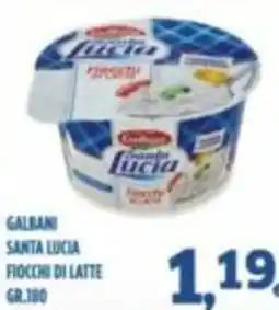 Orizzonte Supermercati Galbani Santa Lucia Fiocchi di Latte offerta
