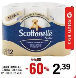 Gecop Scottonelle carta igienica offerta