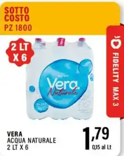 Gecop Vera acqua naturale offerta