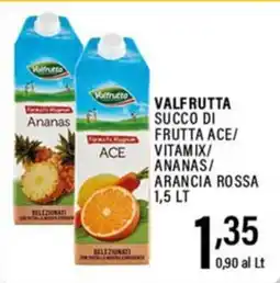 Gecop Valfrutta succo di frutta ace offerta