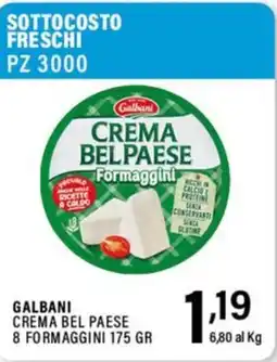 Gecop Galbani Crema Bel Paese offerta