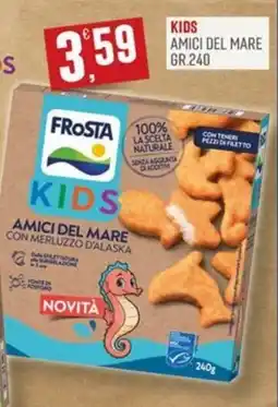 Marketpiù Frosta Kids Amici del Mare offerta