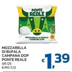 Ok Market Mozzarella di bufala campana dop ponte reale offerta