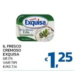 Ok Market Il fresco cremoso Exquisa Erbe Aromatiche offerta