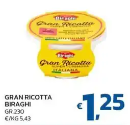 Ok Market Gran Ricotta Biraghi offerta