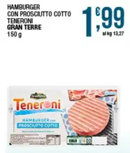 Sidis mini Teneroni Hamburger con Prosciutto Cotto offerta