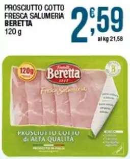 Sidis mini Prosciutto cotto Beretta offerta