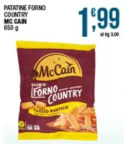 Sidis mini Patatine forno country McCain offerta