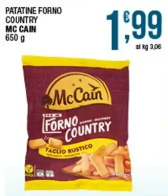 Patatine forno country McCain