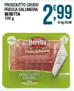 Sidis mini Prosciutto crudo Beretta offerta
