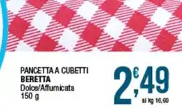 Sidis mini Pancetta a cubetti Beretta offerta