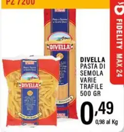 Gecop Divella pasta di semola varie trafile offerta