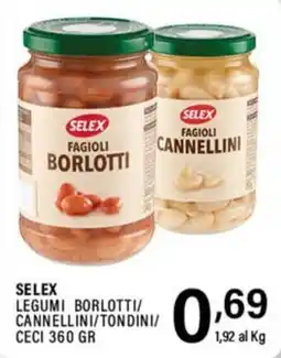 Gecop Selex legumi borlotti/cannellini/tondini/ceci offerta