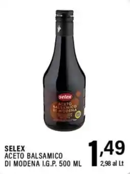 Gecop Selex Aceto Balsamico di Modena I.G.P. offerta