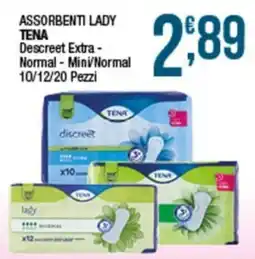 Sidis mini Assorbenti lady Tena offerta