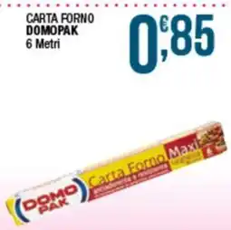 Sidis mini Carta Forno Domopak offerta