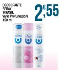 Sidis mini Deodorante spray infasil offerta