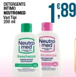 Sidis mini Detergente intimo Neutromed offerta