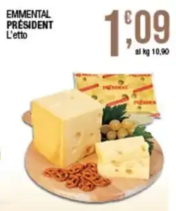 Sidis mini Emmenthal President offerta