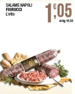 Sidis mini Salame Napoli Fiorucci offerta