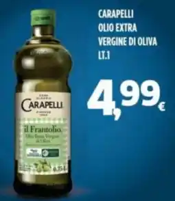 Orizzonte Supermercati Carapelli il Frantolio Olio Extra Vergine di Oliva offerta